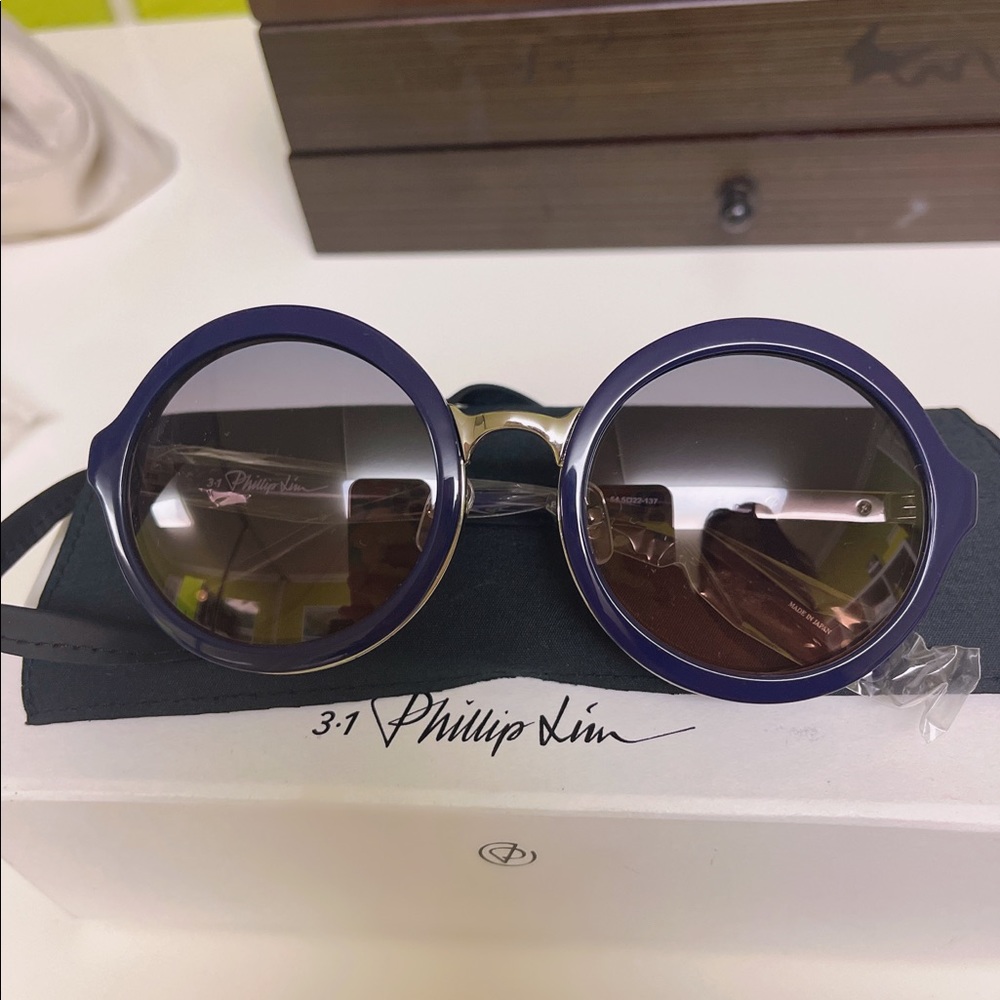 3.1 phillip lim navy sunglasses brand new